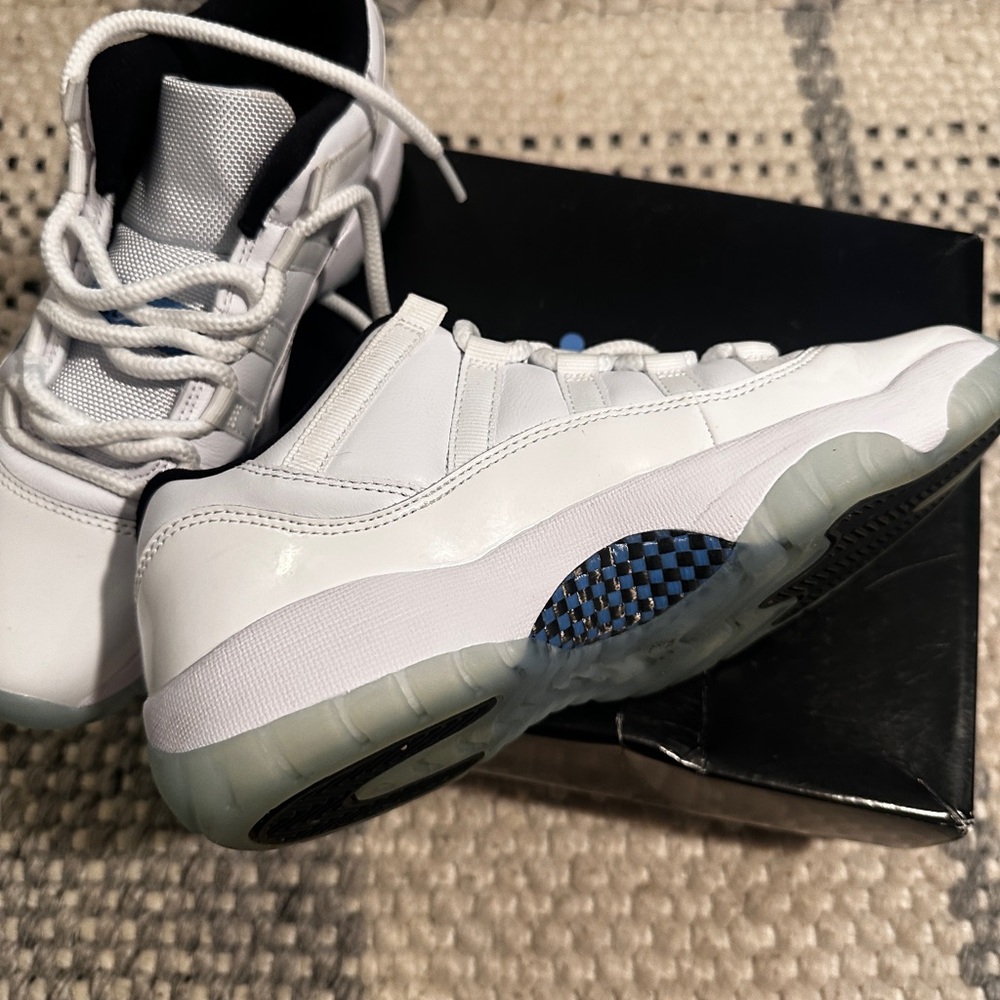 Nike Air Jordan 11 Retro Low White Sneakers